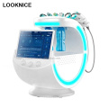 2021 Multifunktional intelligentes Eisblau Ultraschall RF Aqua Hauthaut Scrubber Dermabrasion Hydras Gesichtsmaschine mit Hautanalysesystem